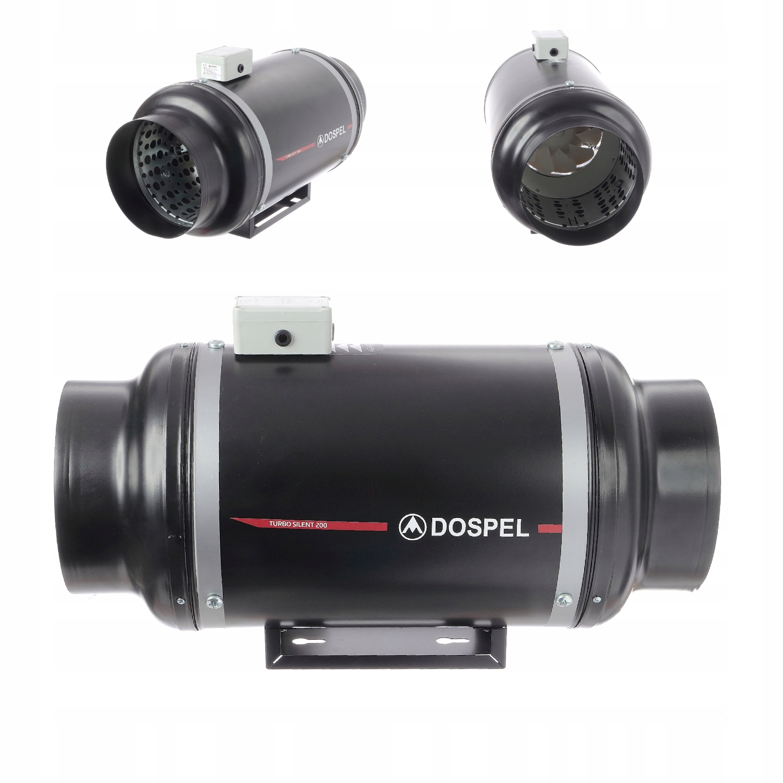 Dospel TURBO SILENT potrubný ventilátor 007-4315 fi-150mm 150mm